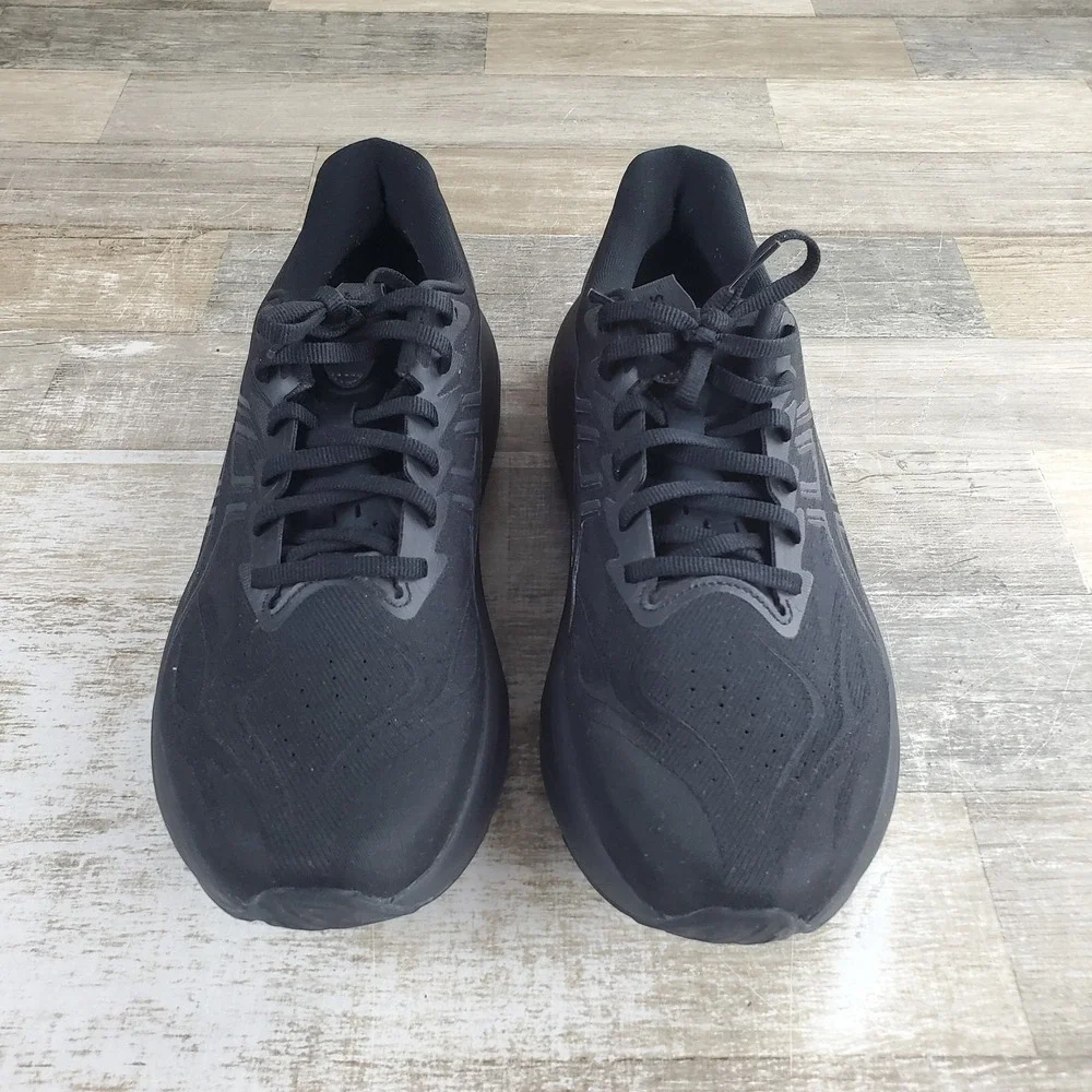 Asics GT-2000 14 Mens Running Shoes Sz 12 Black Graphite Gray Sneakers 1011C056
